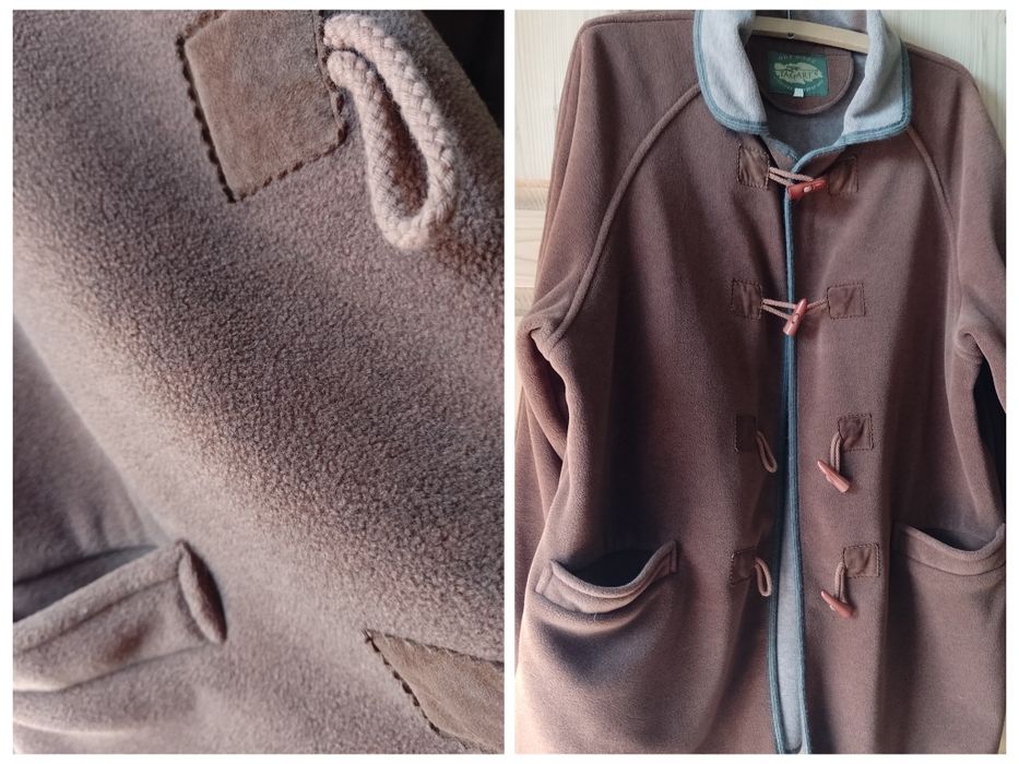 Brązowa bluza. Polar. Kurtka wiosna/ jesień. Rozmiar xxxl