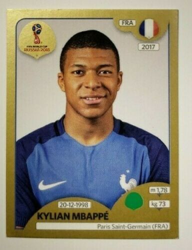 Cromos & Carteirinhas/Saquetas Panini Mundial 2018 - Mbappe