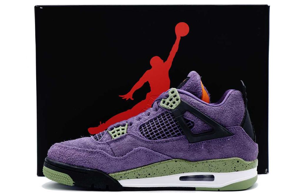 Nike AIR JORDAN 4 Canyon Purple – Buty | AQ9129–500