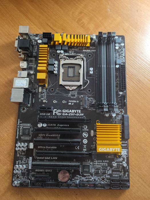 Płyta główna ATX Gigabyte GA-Z97-D3H