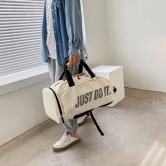 Mochila/bolsa de viagem de grande capacidade, separação para itens secos e molhados, esportes ao ar livre, fitness, basquete