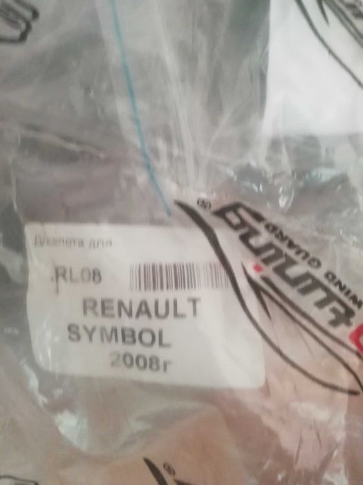 Дефлектор капота Renault Symbol