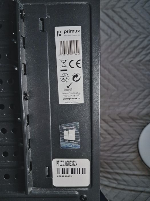 PC Gaming PRIMUX IOX PB870 – Like New!64730082537987123