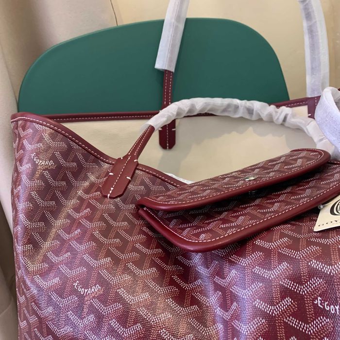 Torba Shopper w Kolorze Czerwonobrązowym GoyardSaintL0uis –