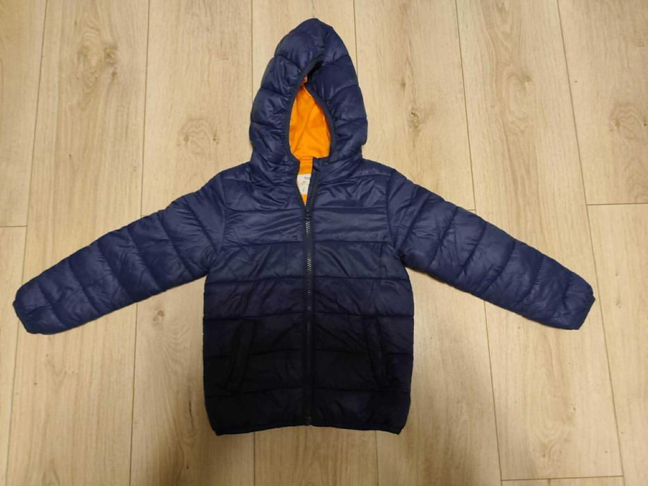Kurtka 110 +sweter czapka i bezrękawnik