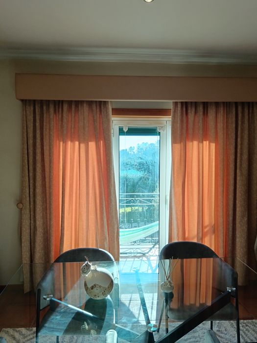 Cortina de sala de jantar.