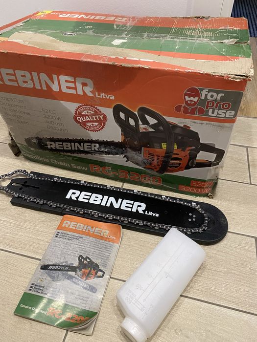 Бензопила Rebiner RC3200