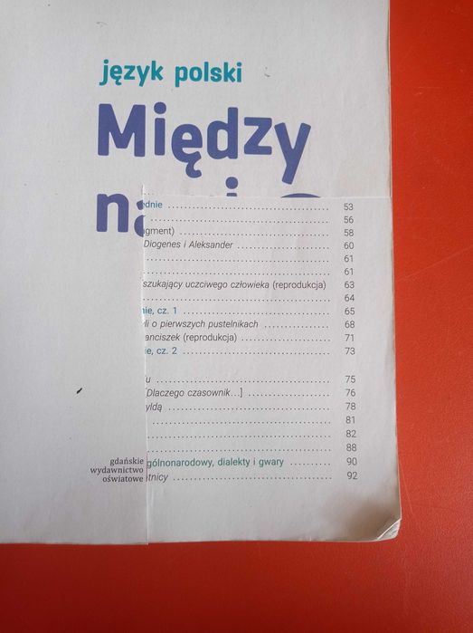 Między nami 8, język polski, podręcznik, Agnieszka Łuczak i inni