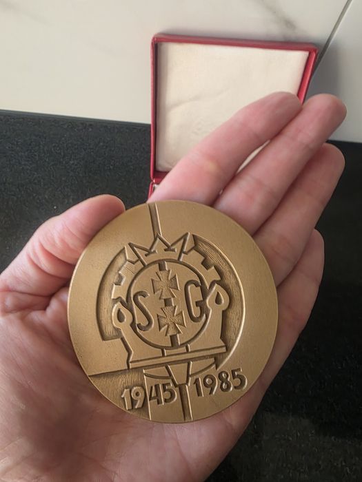 40 lat Stoczni Gdańskiej im.Lenina medal odznaka