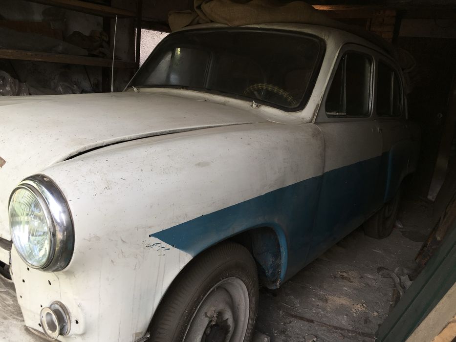 Москвич-407; автомобілі СРСР; радянські авто; раритетні автомобілі;