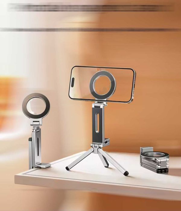 Магнітна підставка для смартфона 3 Види Aluminium