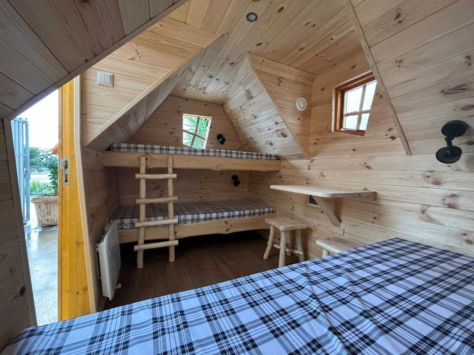 Casa de Madeira - Conto de Fadas - Modelo Morgan de 7,5m2