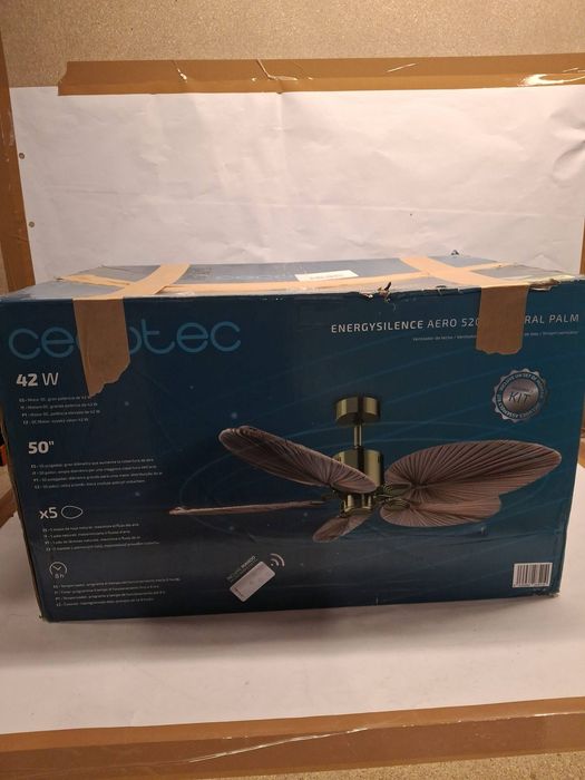 Cecotec Wentylator sufitowy z lampą 120cm