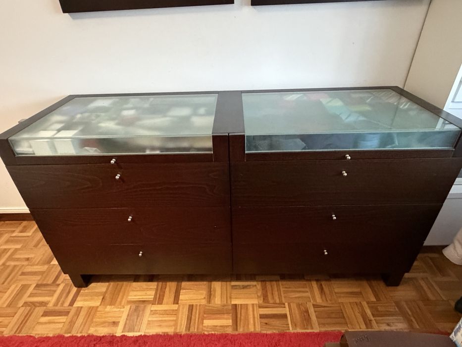 Mobilia de quarto em Wengue