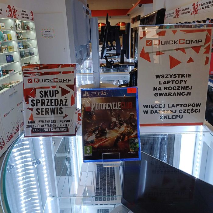 Gra PlayStation 4 PS4 / PS5 NOWA Motorcycle Club Gwar 1 Rok QUICK-COMP
