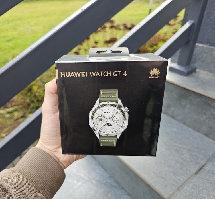 Zegarek Smartwatch Huawei Watch GT 4 Green 46mm NOWY Prezent