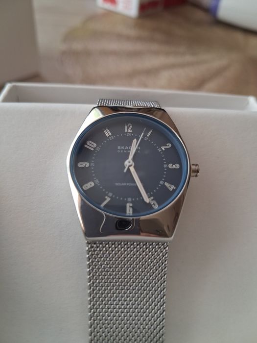 Damski zegarek Skagen Grenen Lille solar powered SKW 3080 śr. 26 mm