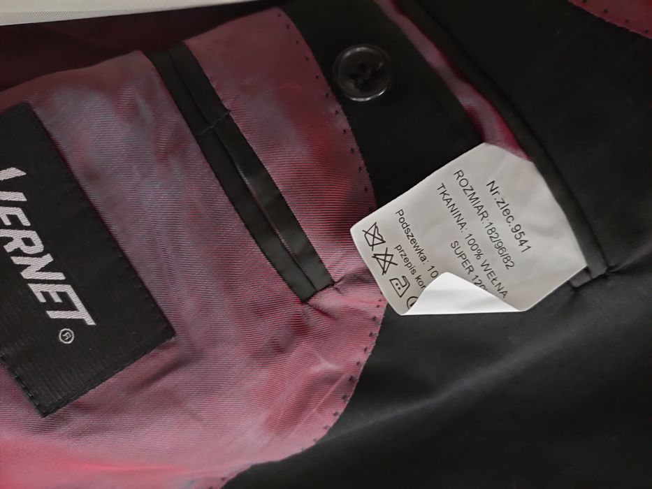 Garnitur ślubny vernet Cybina wełna luxury