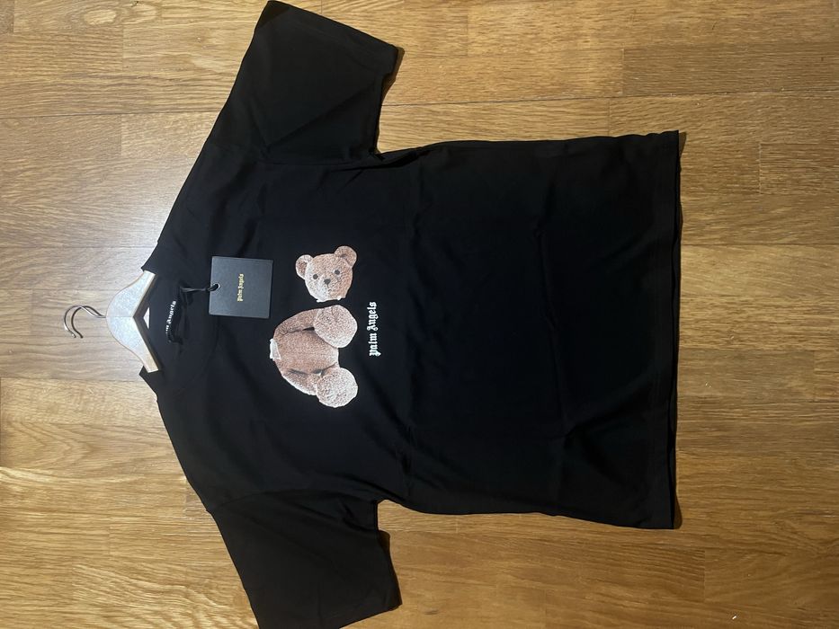 t shirt palm angels preta