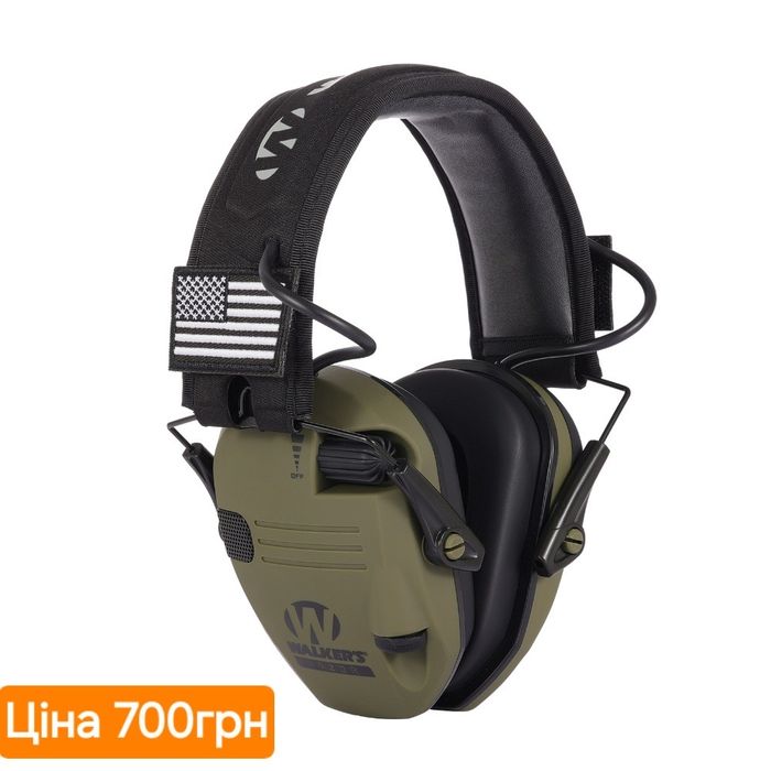 Військові навушники  Walkers Razor ліхтарики на шолом чебурашки