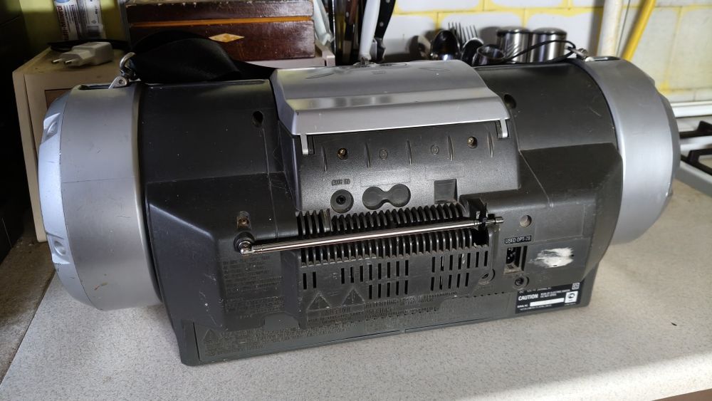 JVC Kaboom RV-B55GY boombox бумбокс кабум