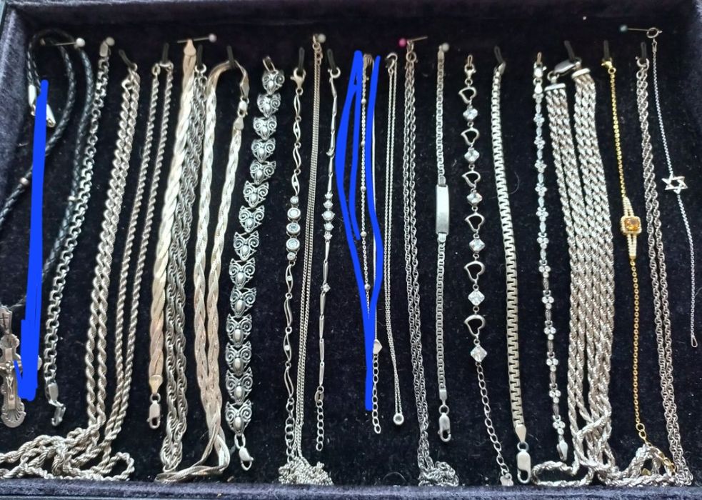 браслеты, цепочки серебро 925 проба