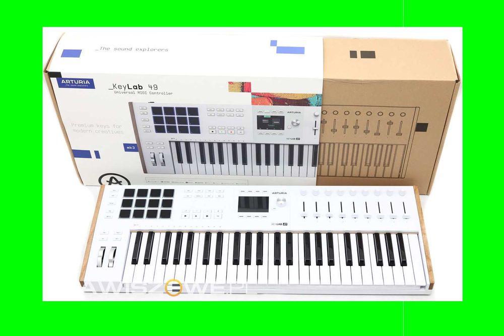 ARTURIA KeyLab 49 mk3 - Biała klawiatura sterująca klasy PREMIUM !!