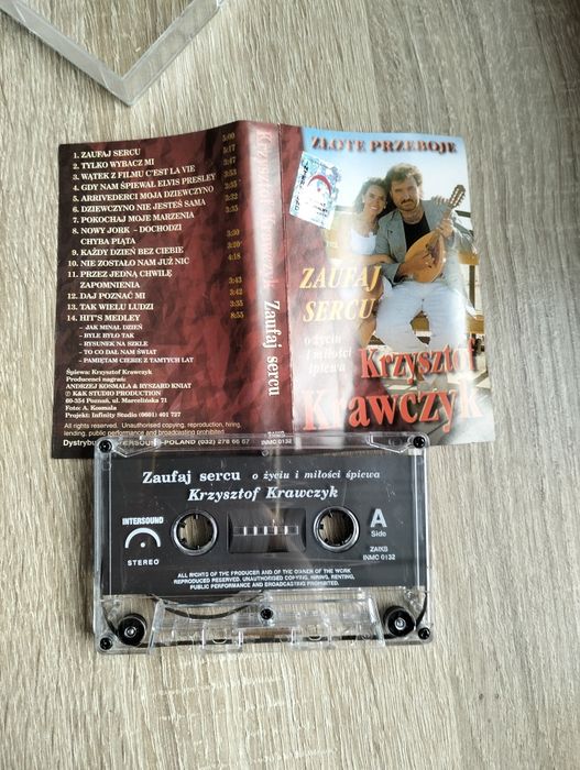 Kaseta magnetofonowa Krzysztof Krawczyk