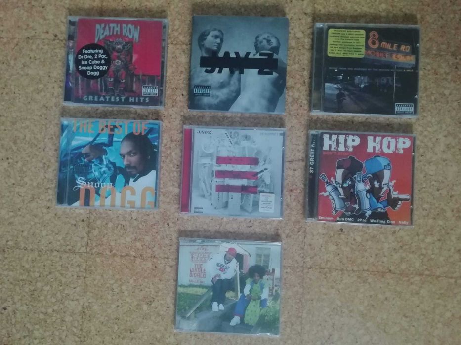 CDs hip hop / rap americano
