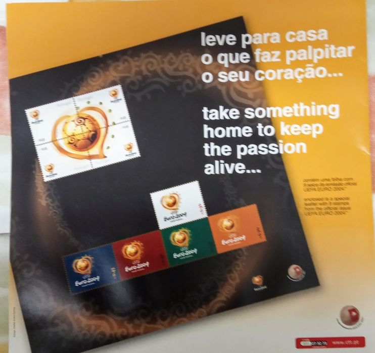 Selos Euro 2004 ( Oficial CTT )