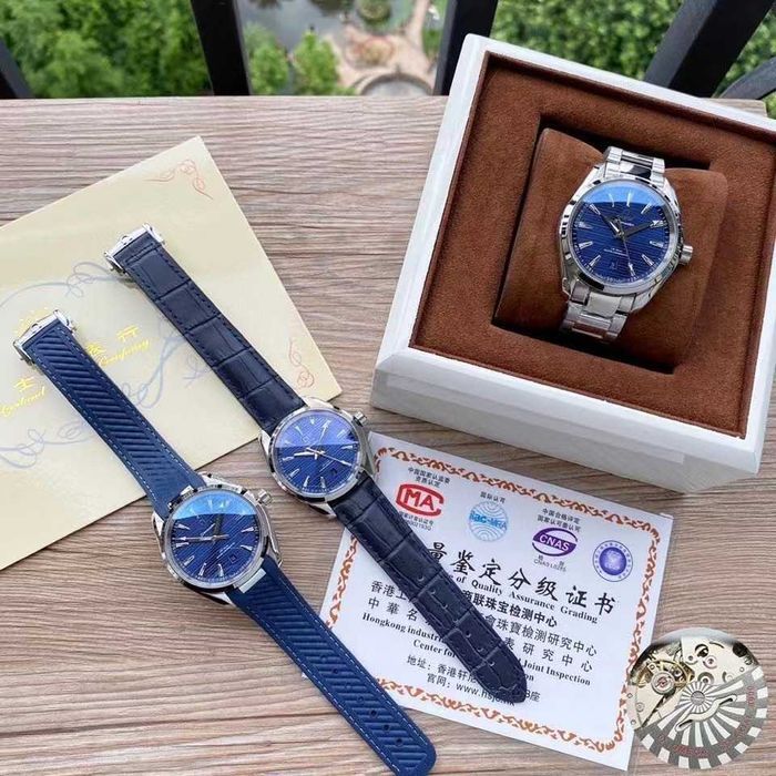 Годинник Omega Seamaster Aqua Terra 150m - Blue Dial - Co-Axial Automatic Watch