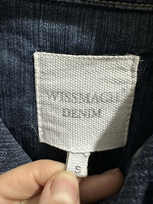 Куртка джинс Wissmach denim S