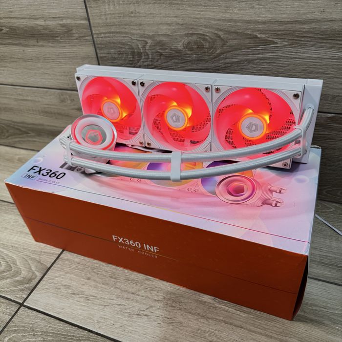Водяне охолодження 360mm rgb white ID Cooling водянка, кулер