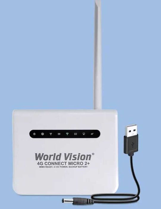 Комплект 4g WIFI Роутер Micro2+ антена посилення для інтернету набір