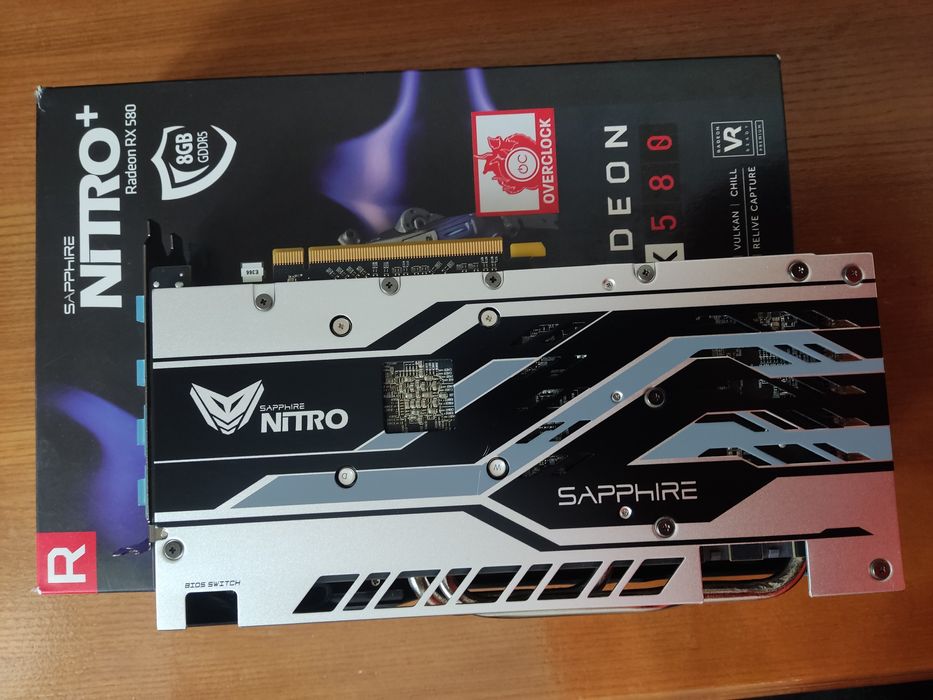 Sapphire Nitro+ RX 580 8Gb GDDR5 256bit