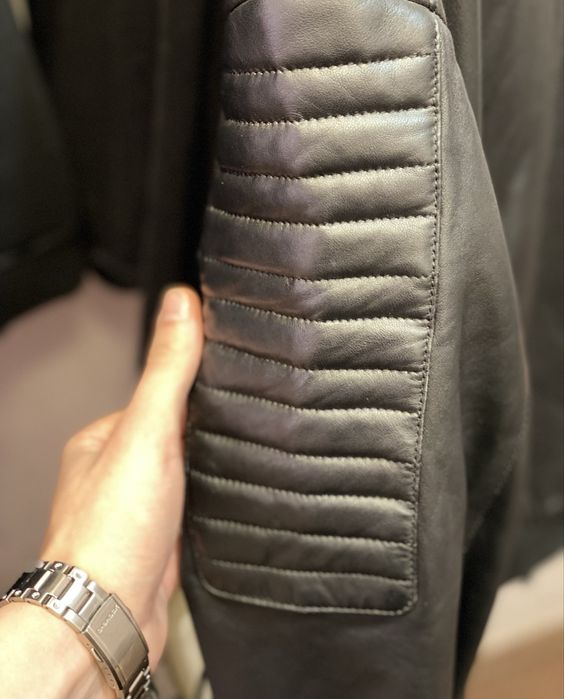 Преміальний шкіряний бомбер від Philipp Plein