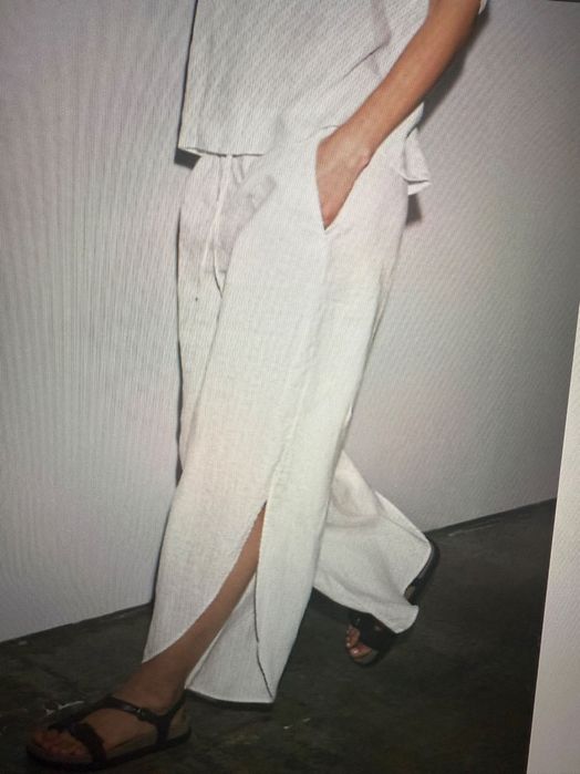 Calças linho Zara! SALDO