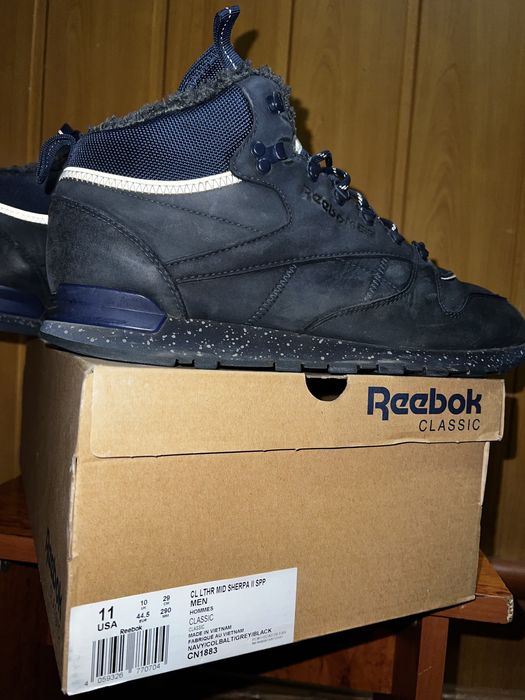 Reebok cl LTHR mid SHERPA II spp 45eur зимові ботінки
