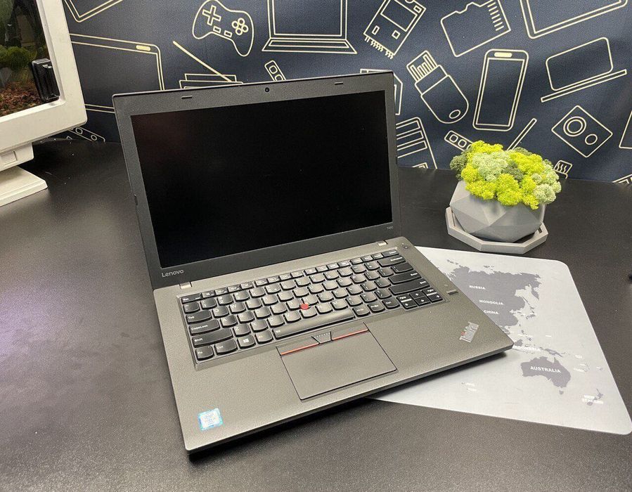 Lenovo ThinkPad T460 / 14" / i5-6300U/ 8 GB DDR3 / 120 GB SSD + док