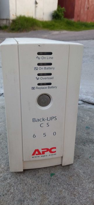Джерело безперебійного живлення (UPS) APC Back-UPS CS 650 (BK650EI)