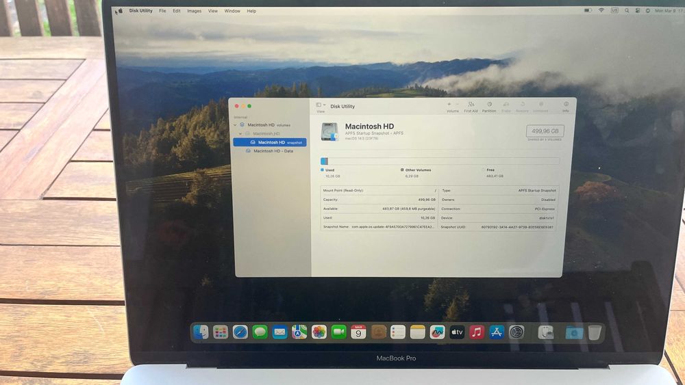 Macbook Pro 16 2019 2,6GHz Intel i7 32Gb 500gb SSD