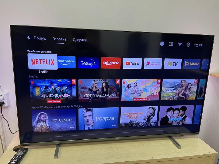 Philips 50 дюймів ,Android,4k,2021 рік