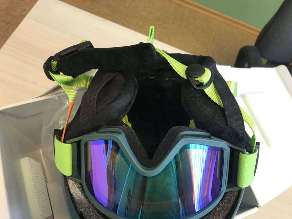 Шлем шолом гірськолижний з маскою Anon Define S/M 48-51см