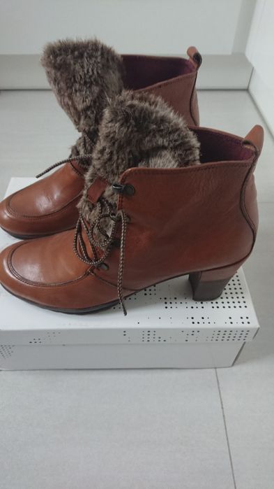 botki skórzane 41