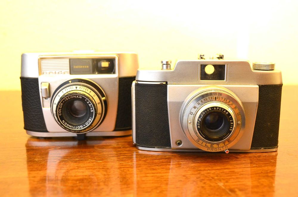 Duas Câmeras Fotograficas 35 mm Agfa / Balda