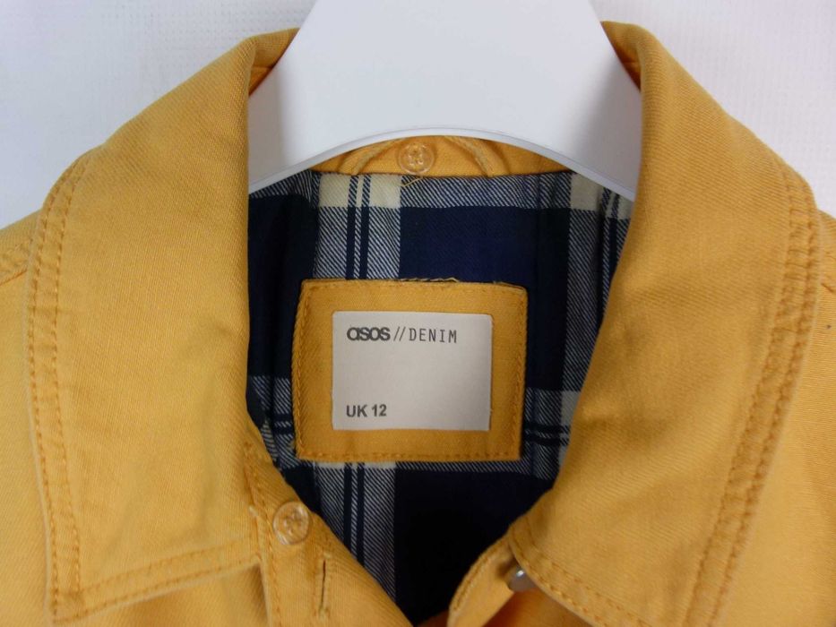 Asos ocieplana kurtka jeans 12 / 40