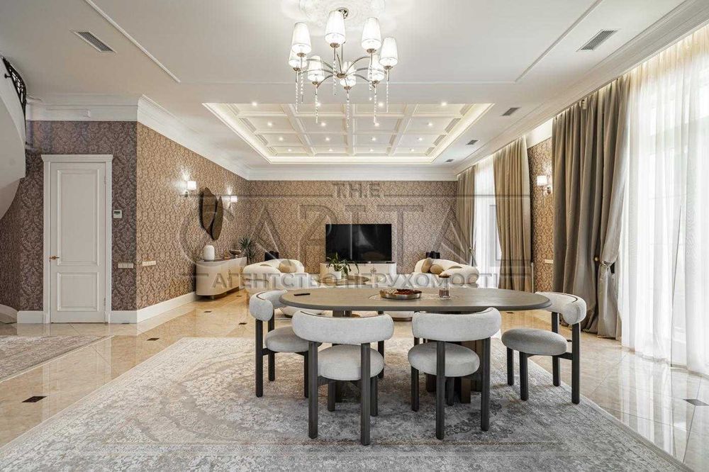 РОЗКІШНИЙ Будинок ГАРНИЙ РЕМОНТ 750м2 Крюківщина 20 соток Озеро Ліс