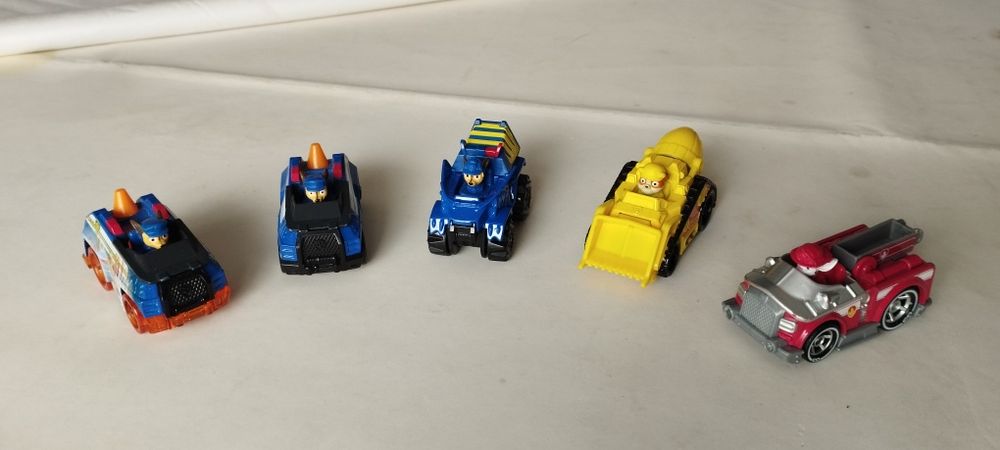 Mini veículo Patrulha Pata - carro metálico