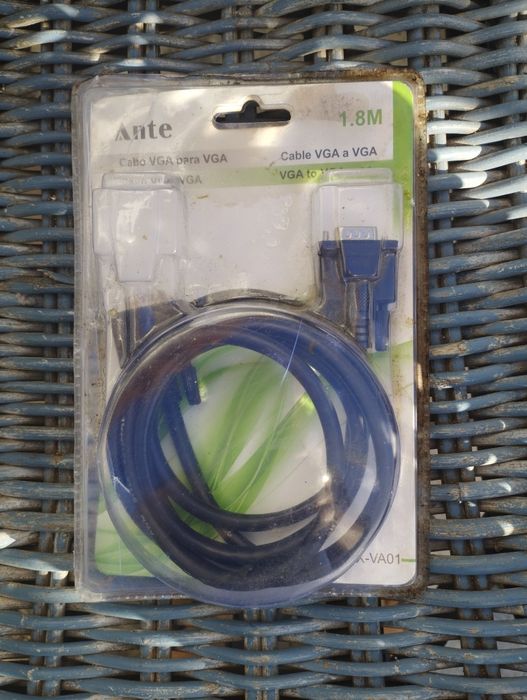 Cabo VGA. 1,8 m VGA para VGA
