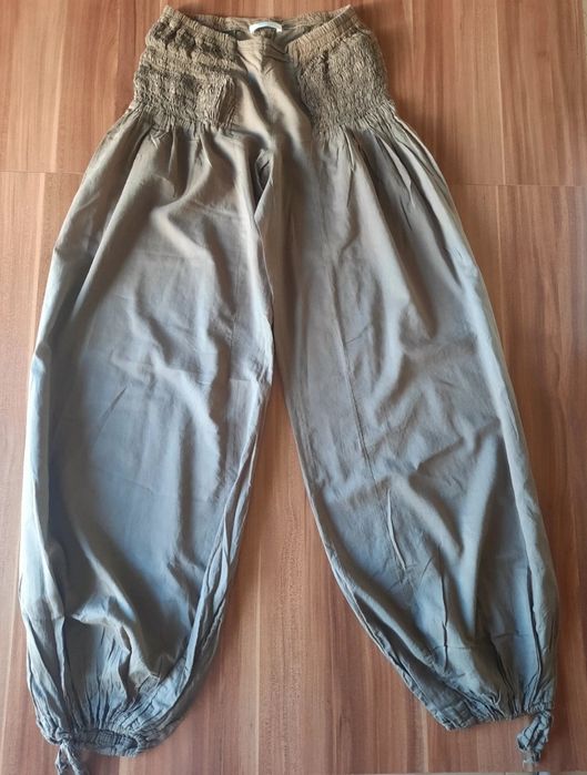 Calça verão caqui Promod